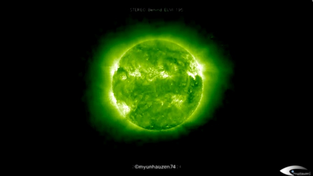 Активность НЛО на орбите Солнца + зум! 25 сентября 2011(СОХО