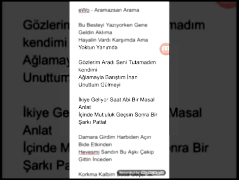 Видеоклип Akın BESTE-Aramazsan Arama