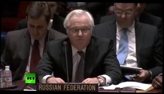 Чуркин опустил завравшегося представителя Украины, Заседание Совбеза ООН по ситуации на Украине