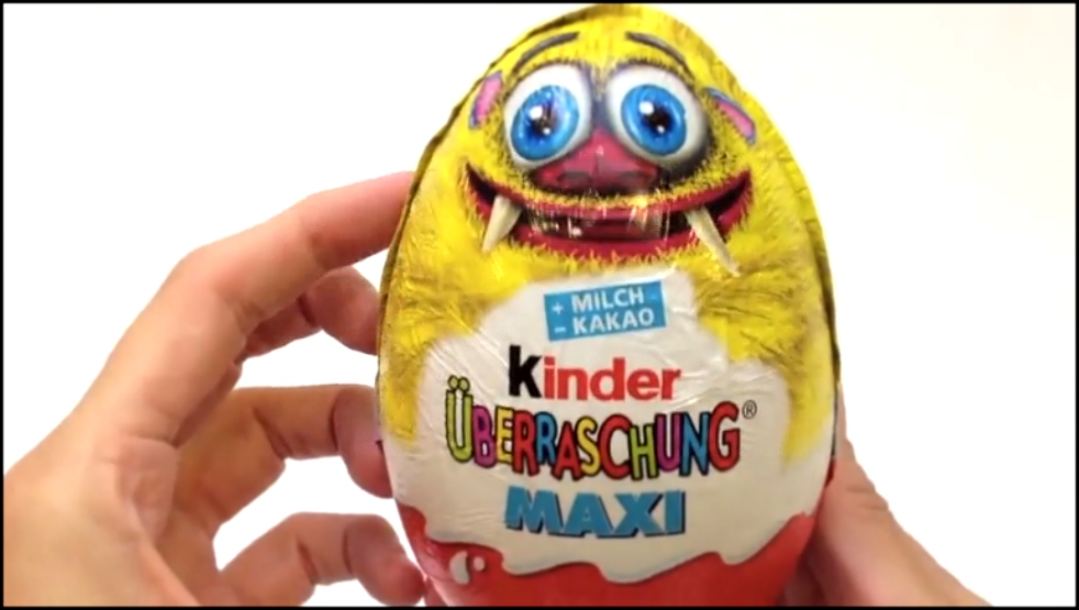 Большое Киндер Сюрприз Шоколадное Яйцо Хеллоуин  Big Kinder Surprise Helloween Choco Egg Maxi