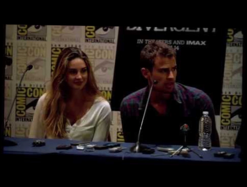 Divergent Press Conference at Comic Con