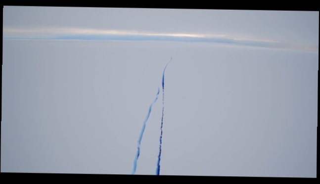  Ужас Дрон заснял трещину в Антарктиде 40 км 