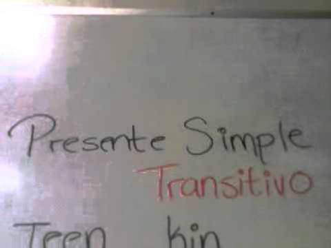 Presente simple Trans intran.3GP
