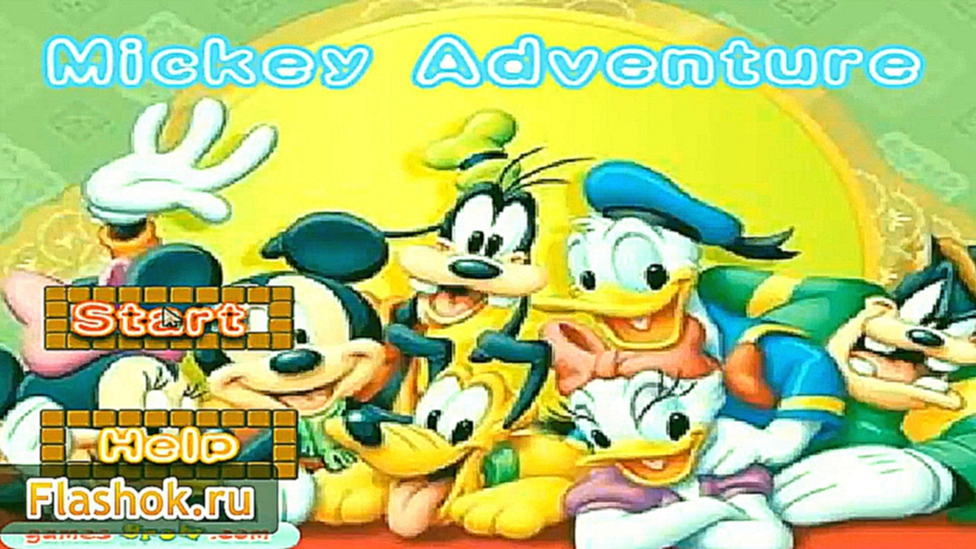 Flashok ru: онлайн игра Приключение Микки Мауса. Обзор игры Mickey Adventure. 