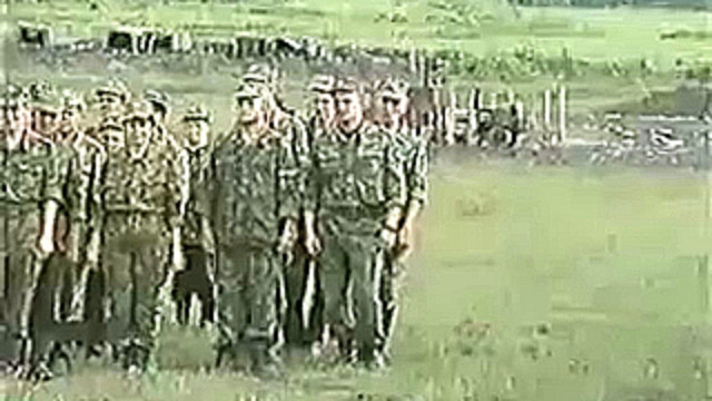 Видеоклип Аргунское ущелье. 34 Оброн в.ч 3671, 2001 год. www.warchechnya.ru