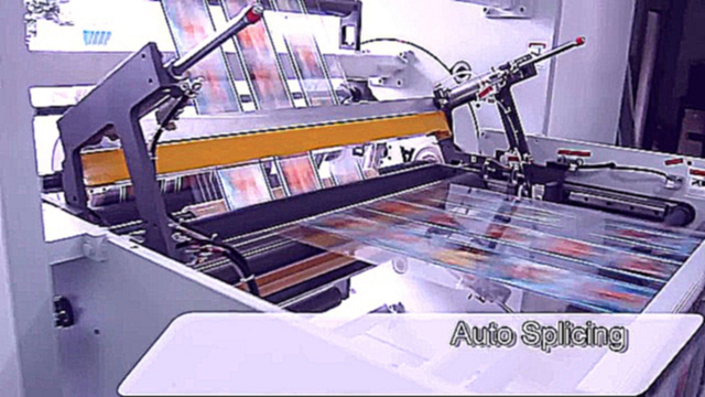 Видеоклип Машина глубокой 8 цветной печати
