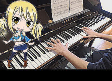Видеоклип Fairy Tail - Opening 15 - Masayume Chasing - Piano cover