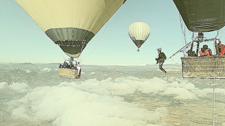Видеоклип Экстрим на воздушных шарах 