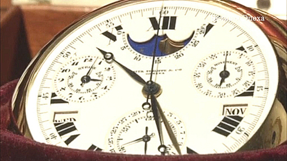 Видеоклип Самые дорогие в мире часы продадут на аукционе (новости)