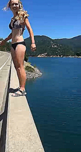 Видеоклип Как не надо прыгать с моста