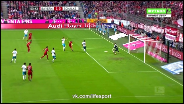 Бавария 3:0 Шальке | Немецкая Бундеслига 2015/16 | 30-й тур | Обзор матча