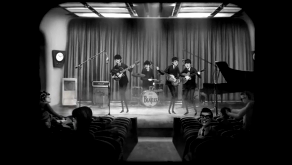 Видеоклип The Beatles - Words Of Love  HD  ПРЕМЬЕРА!!!