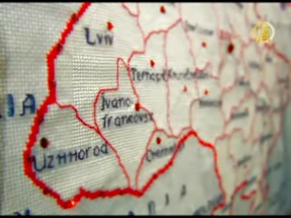 Видеоклип Украину впервые в истории вышили крестиком