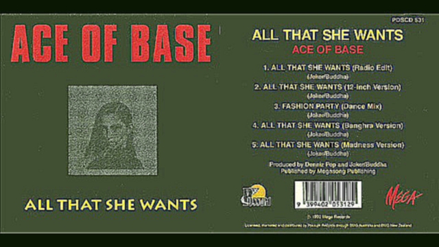 Видеоклип Ace Of Base - All That She Wants (Banghra version)