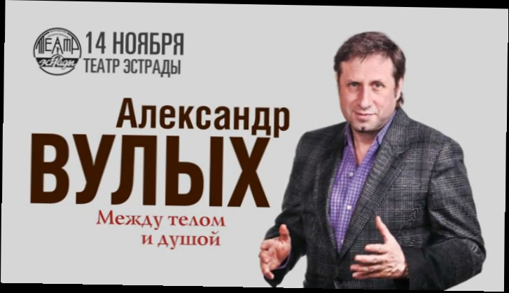 Александр Вулых / Театр Эстрады / 14 ноября 2013 г.