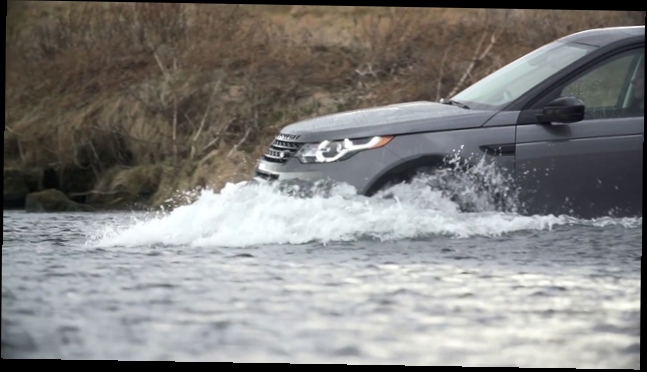 Land Rover Discovery Спорт Corris Серый Вождение Видео Трейлер