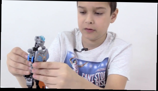 ЛЕГО Бионикл. Сборка героя - Гали. Роботы Лего и Игробой Костя. Игры для детей.