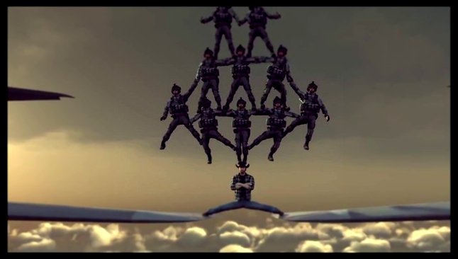 Видеоклип Чак Норрис повторил эпический шпагат Ван Дамма, стоя на крыльях самолетов «Боинг»