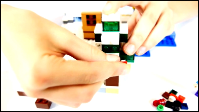 Лего #Майнкрафт: наряжаем елку. Майнкрафт видео про Новый Год со Светой и Стивом