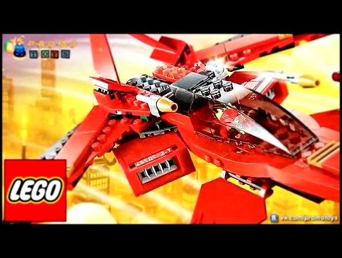 Видеоклип Конструктор LEGO Ninjago - набор Истребитель Кая (70721)