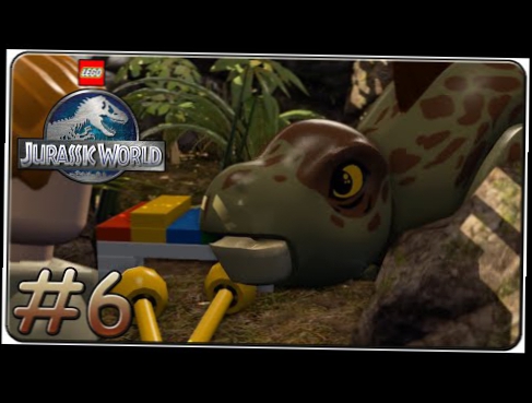 Lego Jurassic World Walkthrough Part 6 Isla Sorna