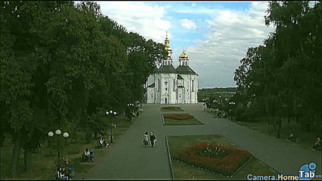 Веб-камера онлайн Катерининская церковь, Чернигов - Camera.HomeTab.info