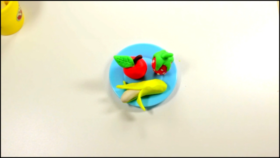 Лепим Фрукты из пластилина Play Doh!Учим фрукты для детей!Развивающие Игры!Развивающий мультик!