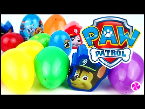 Surprise Eggs Paw Patrol Learn Colors Fun Nursery Rhymes