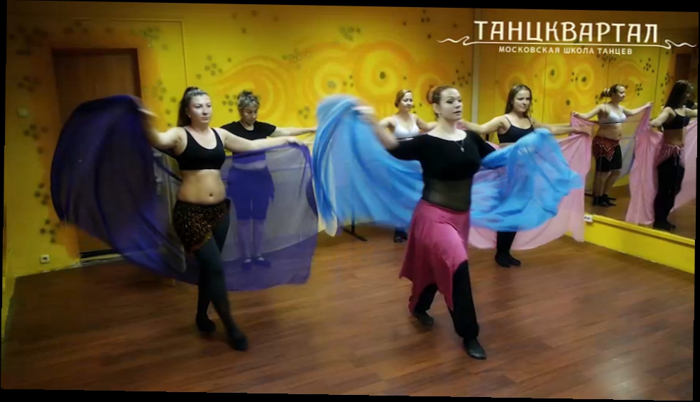 Видеоклип Восточные танцы, танцы живота в Танцквартале 