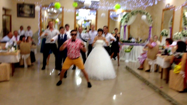Флешмоб на свадьбу в Москве, крутой свадебный флешмоб, подарок для жениха psy gentleman new
