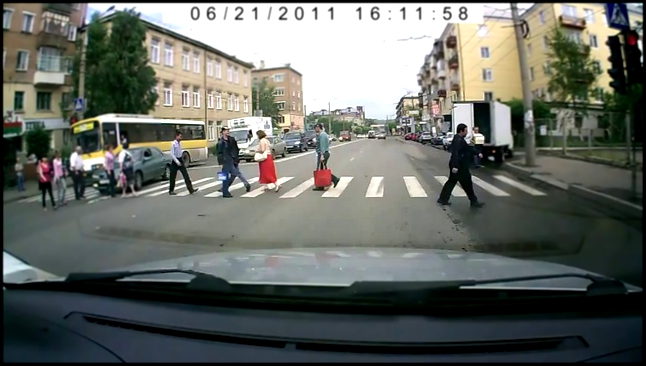 Видеоклип Расплата за неуважение пешехода / www.kengarags.ru