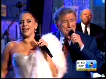 Видеоклип Леди Гага и Тони Беннетт / Lady Gaga and Tony Bennett - Winter Wonderland GMA 25 12 2014