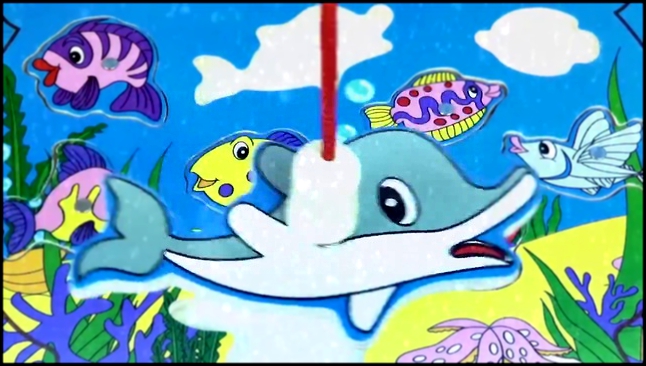Развивающий мультфильм с игрушками - Медвежонок Умка ловит рыбу