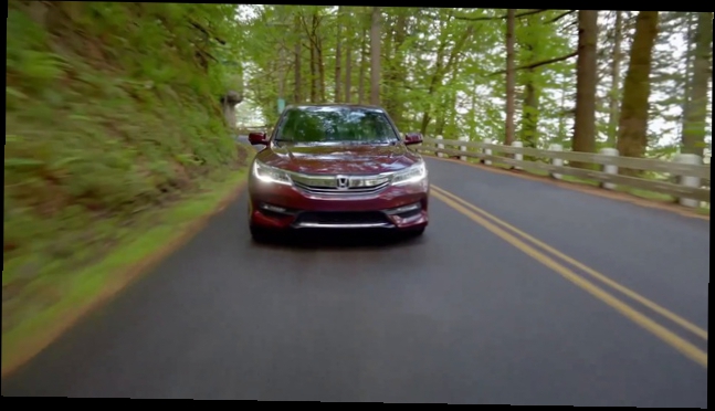 Видеоклип 2016 Седан Honda Accord Touring Басков красный жемчуг II - Вождение Видео