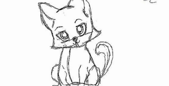 Как научиться рисовать кошку