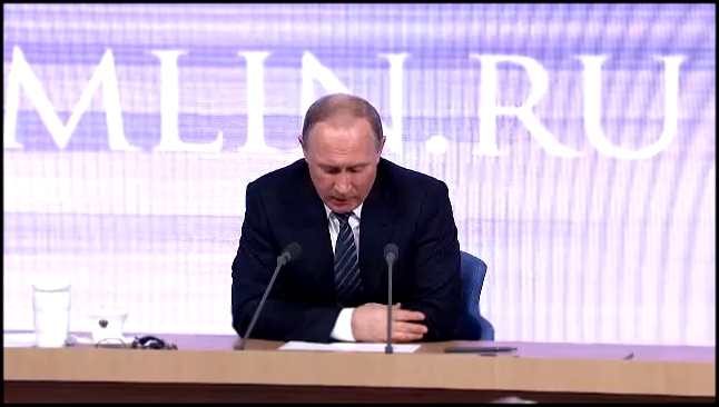 Пресс-конференция Президента России Владимира Путина 2015 часть7