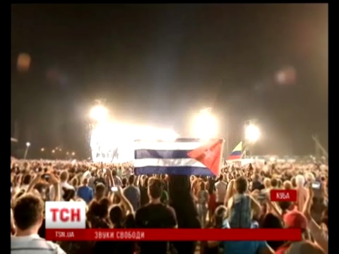 Історичний концерт Rolling Stones на Кубі зібрав сотні тисяч шанувальників гурту