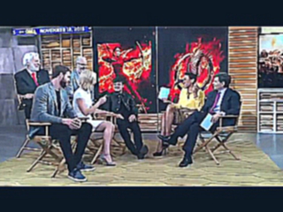 18 ноября 2015| Актёры «Сойки-пересмешницы» на ТВ-шоу «GMA» часть #3