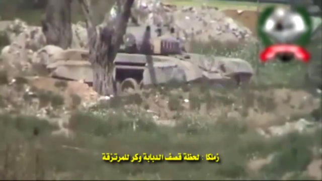 Видеоклип Сирия. Зоркий ответ от Танка Т-72.