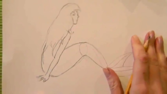 Как научиться рисовать русалку