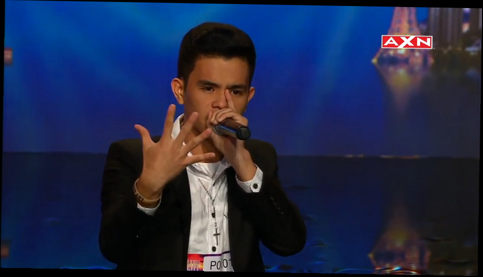 Потрясающий битбоксер на Азиатском шоу талантов Human Beatbox Neil Got Talent Episode 4