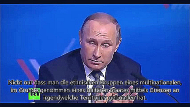 Видеоклип Putin -übergabe von Donbass an die Ukraine war ein Irrsinn