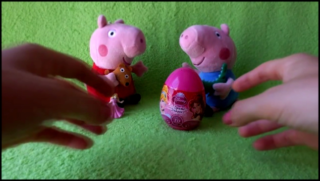 ✿ Peppa Pig & Disney Princess Свинка Пеппа и Принцессы Дисней игрушки для девочек