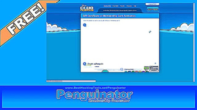 ? Club Penguin Membership Generator Hack ? JUNE 2013 - FREE DOWNLOAD