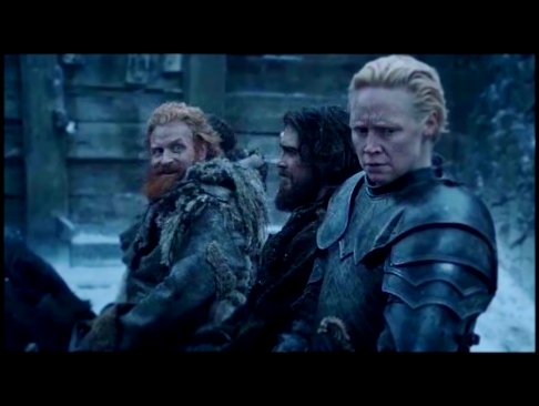 Brienne of Tarth gets the look from Tormund Giantsbane - Game of Thrones Season 6