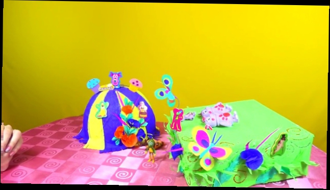 Cake Surprise Toys  Торт с сюрпризами  Лунтик, распаковка игрушек, сладости  Unboxing toys