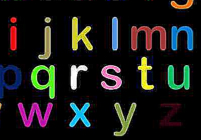 Видеоклип English alphabet. Детский канал Чунга-Чанга