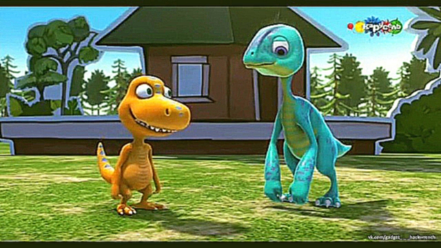 Поезд Динозавров 4 сезон 6 серия часть 2 - Школа Юных кондукторов. Часть вторая