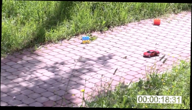 Видео для детей: Гараж Алекса. Audi vs Lamborghini - ТЕСТ ДРАЙВ на улице! Собака угоняет машины!
