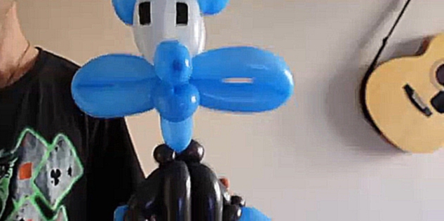 Сквидвард из шдм - How to make Squidward of balloons SDM